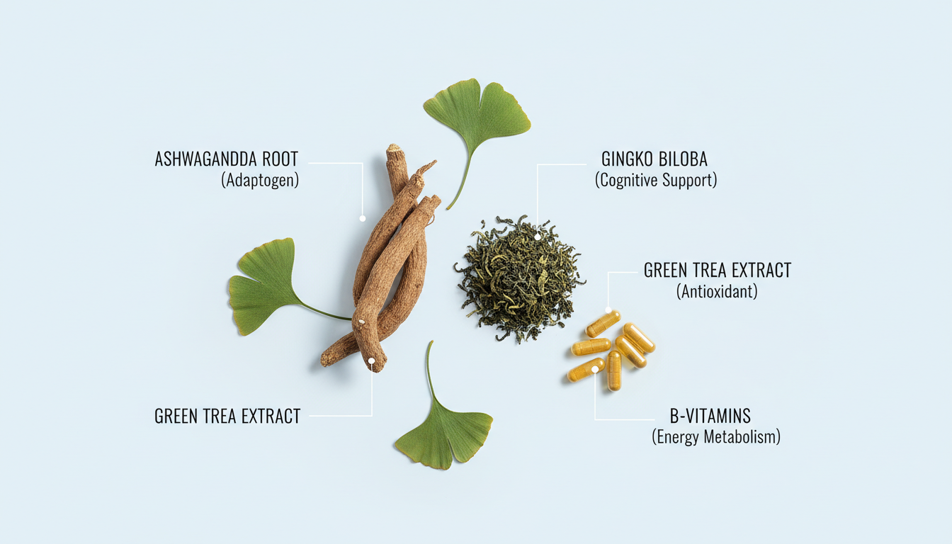 Premium brain-feeding ingredients in CogniForce