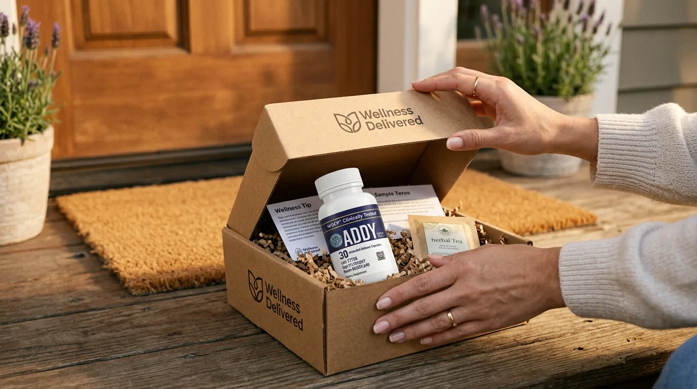 Opening Addy subscription box