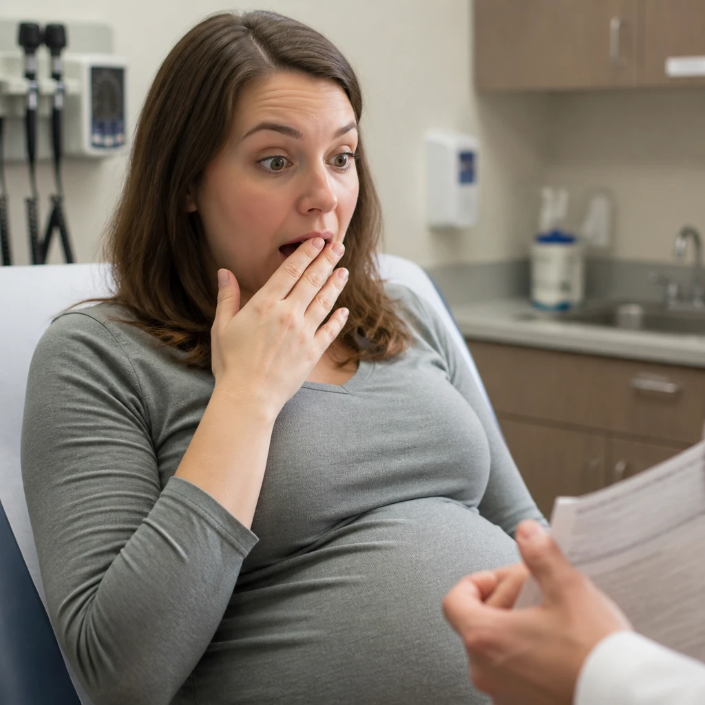 Stunned woman placeholder