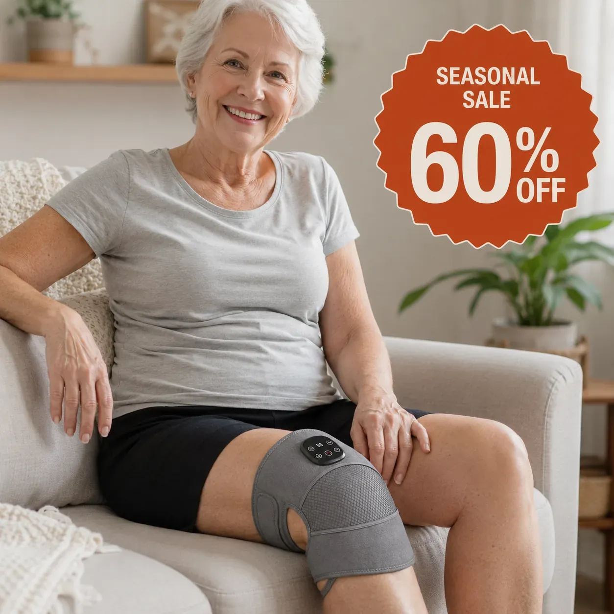 The ReliefMD Knee Massager as the seasonal-sale featured product