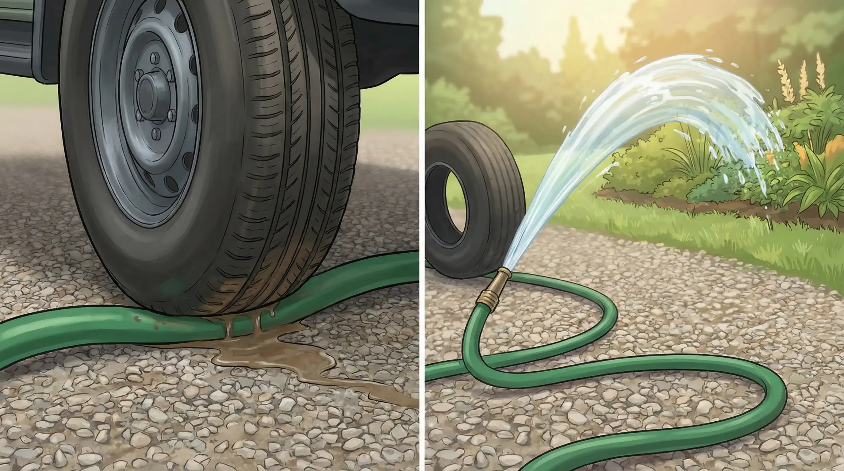 Garden hose metaphor placeholder