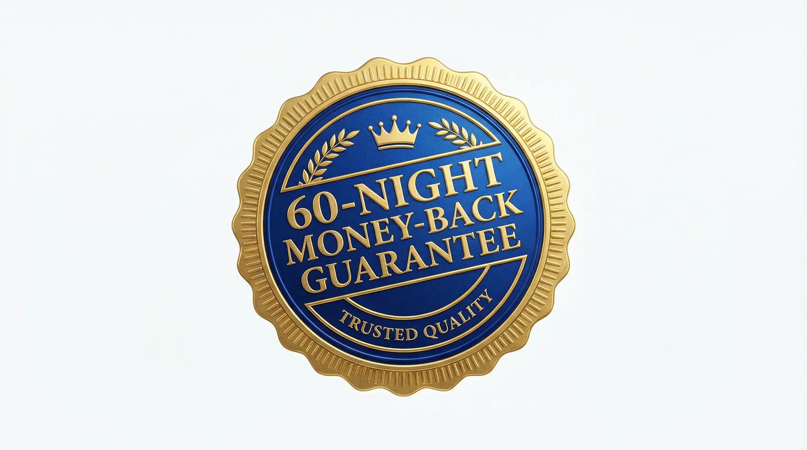 60-night guarantee seal placeholder